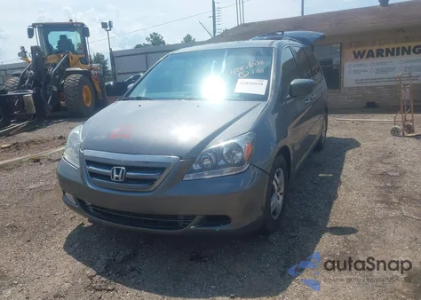 2007 Honda Odyssey Ex from USA, damaged, VIN 5FNRL38417B431045